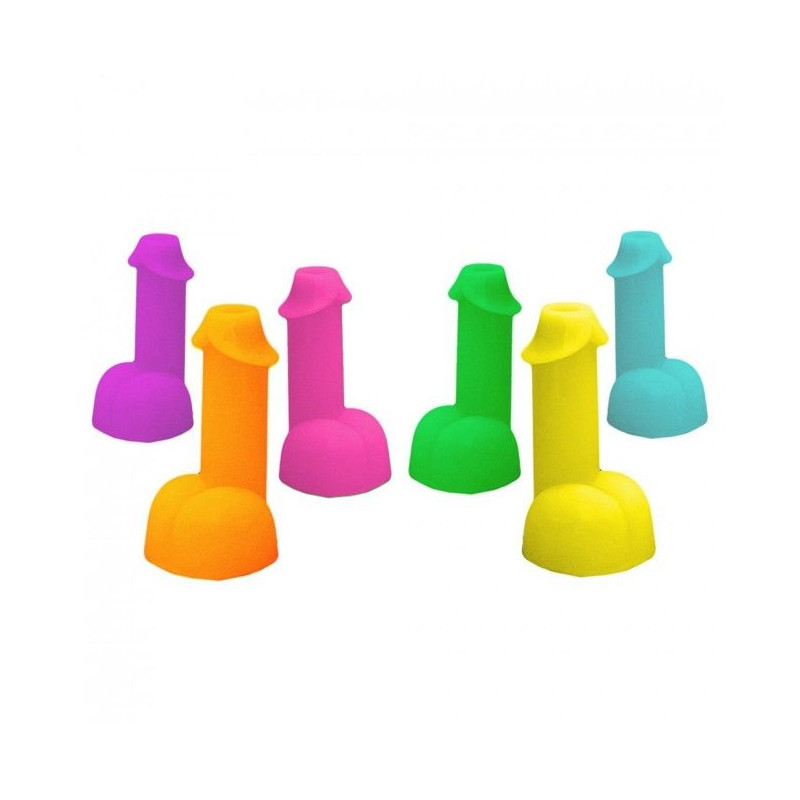 KHEPER GAMES - NEON SHOTS FORM PENIS 1 UNIT (RANDOM COLOR) 2 