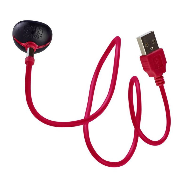 FUN FACTORY - CHARGEUR MAGNÉTIQUE USB ROUGE 2 