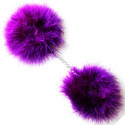 SECRETPLAY - PURPLE MARABOU HANDCUFFS 3 