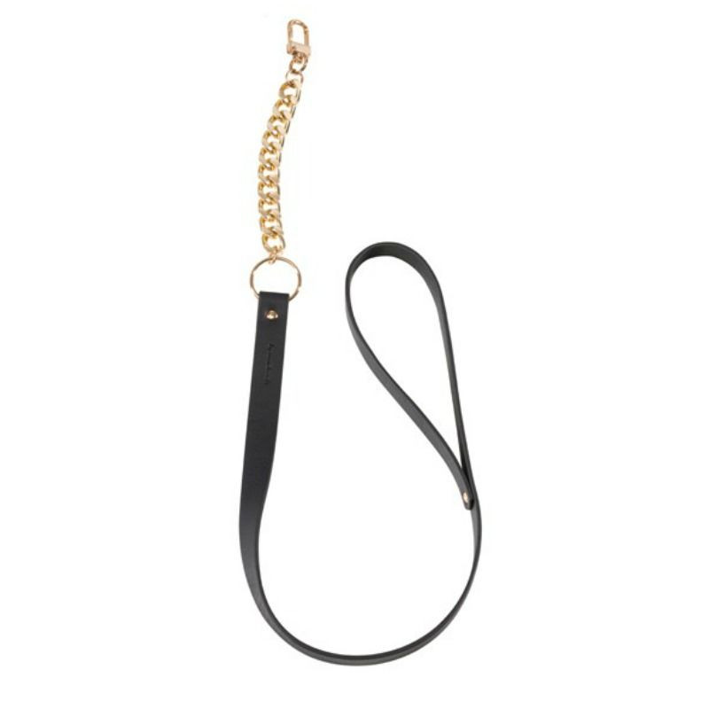 BIJOUX INDISCRETS MAZE - BLACK NECKLACE WITH STRAP 4 