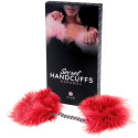 SECRETPLAY - ROTE MARABOU-HANDSCHELLEN 2 