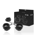 FETISH SUBMISSIVE - SET OF HAND AND ANKLE HANDCUFFS WITH NOPRENE LINING 1 