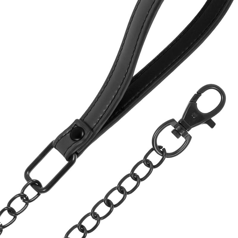 FETISH SUBMISSIVE - NOPRENE LINING CHAIN NECKLACE 5 