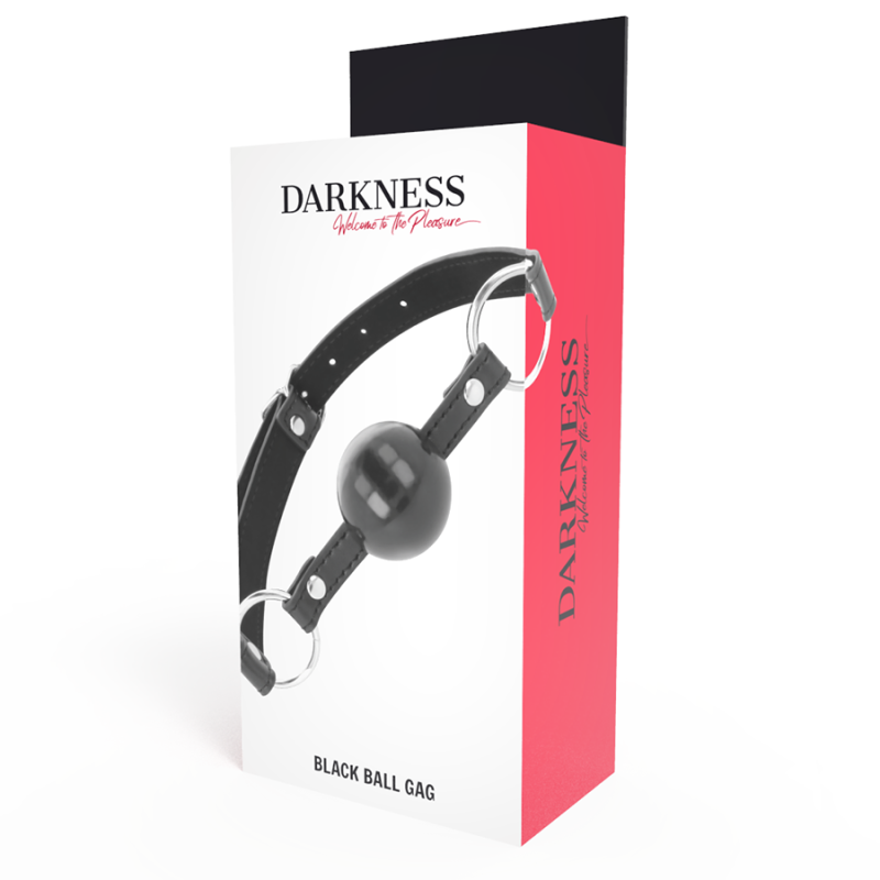 DARKNESS - BLACK BALL GAG 1 