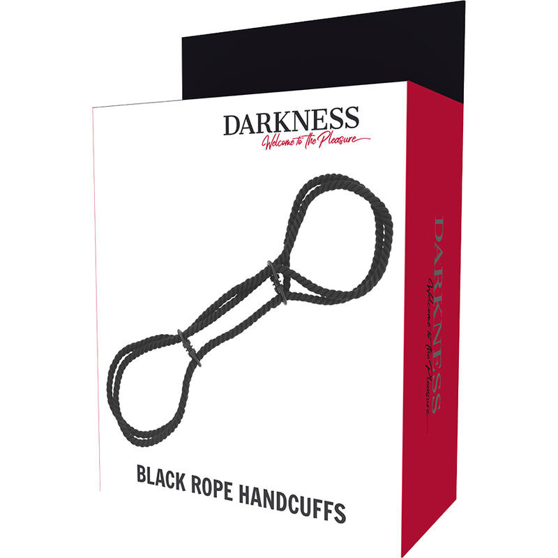 DARKNESS - HANDSCHELLEN ODER KNÖCHEL-HANDSCHELLEN AUS 100 % BAUMWOLLE 4 