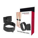 DARKNESS - BLACK NYLON ANKLE CUFFS 1 