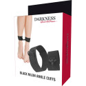 DARKNESS - BLACK NYLON ANKLE CUFFS 4 