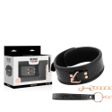 BEGME - BLACK EDITION PREMIUM VEGANER LEDERHALSBAND 1 