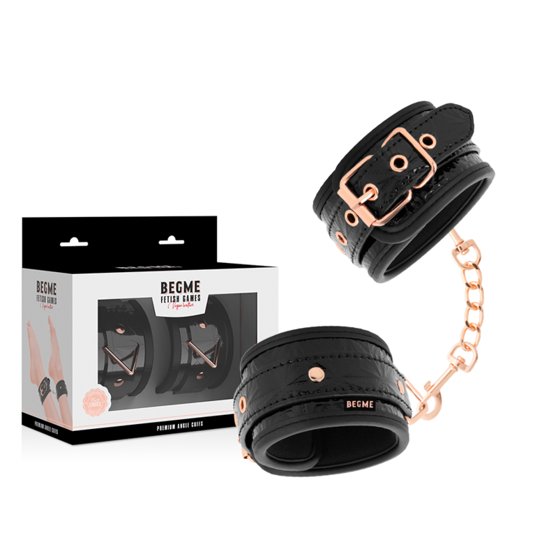 BEGME - BLACK EDITION PREMIUM ANKLE CUFFS WITH NEOPRENE LINING 1 