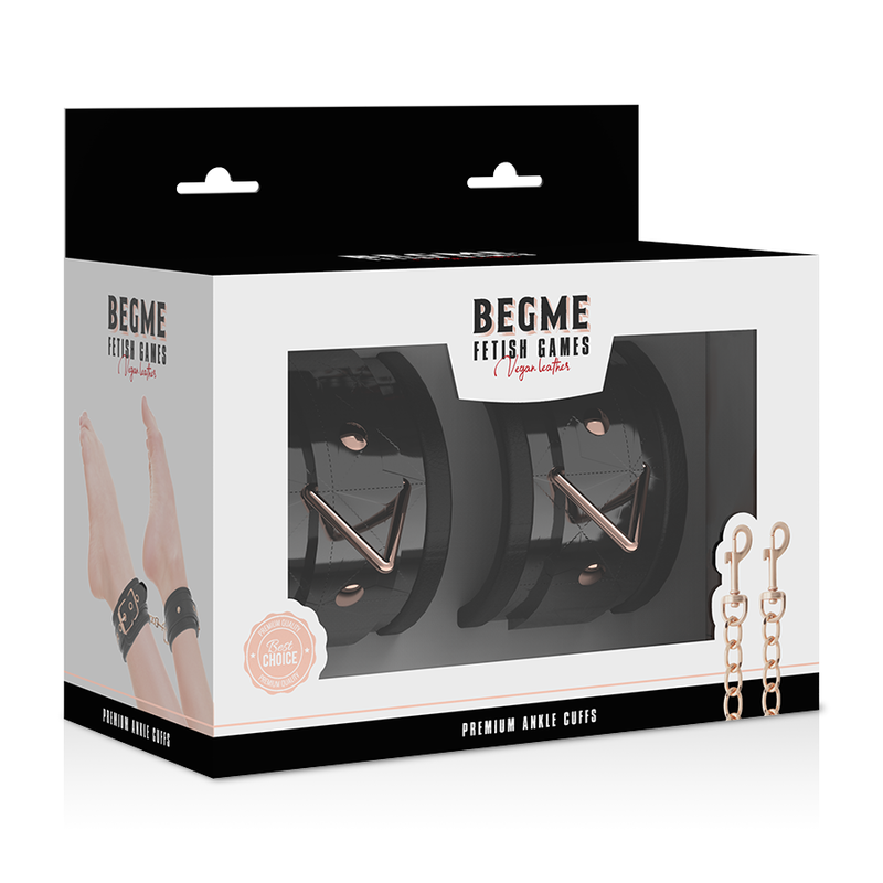 BEGME - BLACK EDITION PREMIUM ANKLE CUFFS WITH NEOPRENE LINING 8 