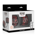 BEGME - RED EDITION PREMIUM HANDCUFFS WITH NEOPRENE LINING 7 