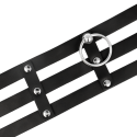 COQUETTE CHIC DESIRE - FETISH STYLE VEGAN LEATHER CHOKER 4 