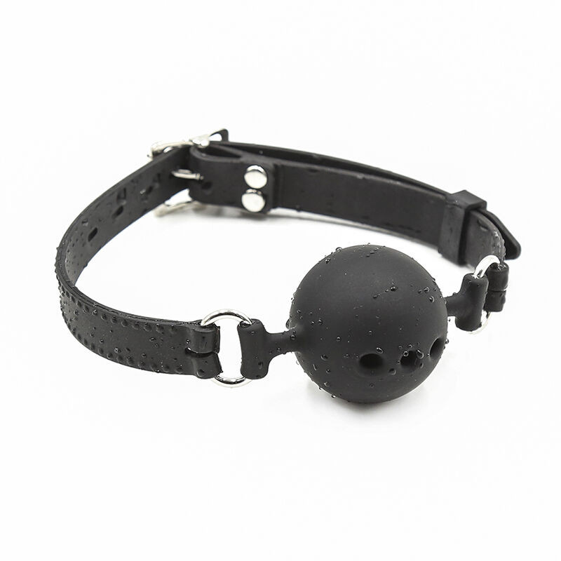 OHMAMA FETISH - BREATHABLE SILICONE BALL GAG SIZE M 3 