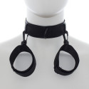 OHMAMA FETISH - NYLON HANDCUFFS AND COLLAR 16 