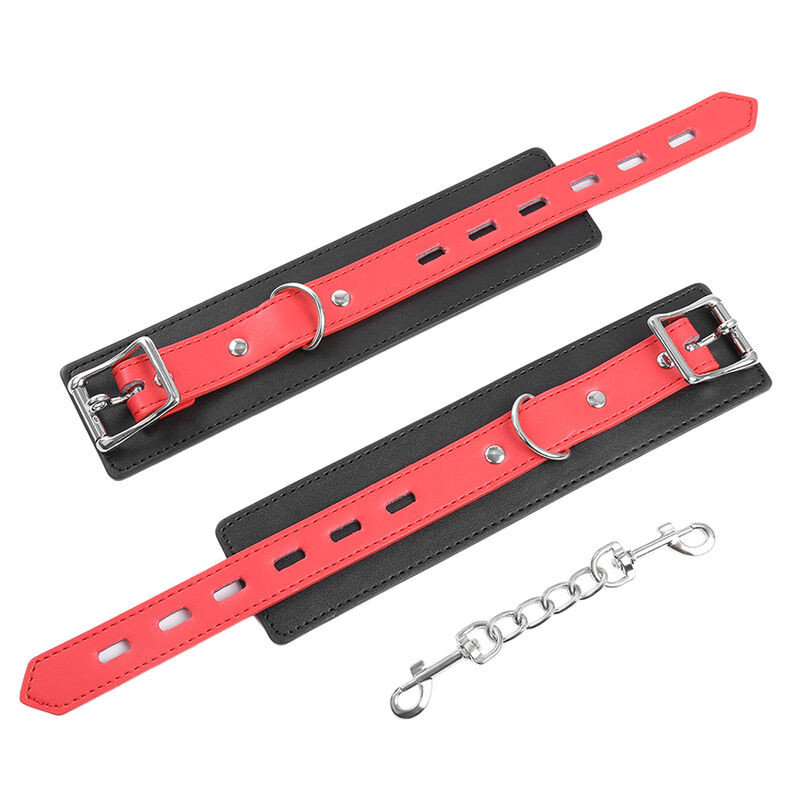 OHMAMA FETISH - LOCK BUCKLE WRIST RESTRAINTS 6 