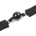 OHMAMA FETISH - FETISH NEOPRENE GAG WITH HAND CUFFS 15 