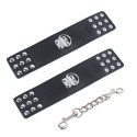 OHMAMA FETISH - WRIST RESTRAINTS SNAP FASTEN METAL 2 