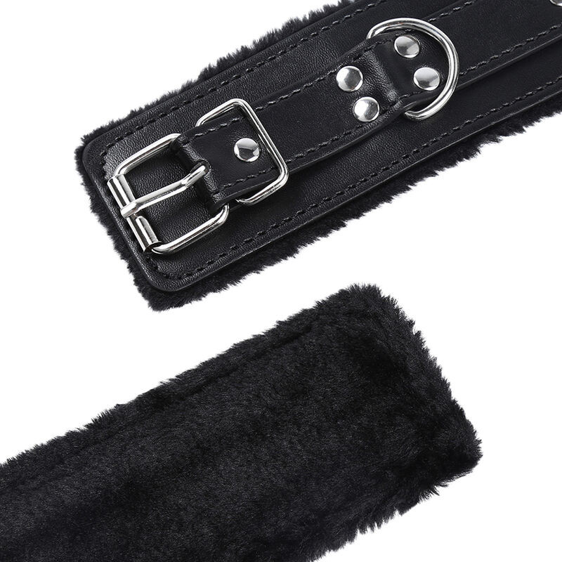 OHMAMA FETISH - FUR LINED WRIST RESTRAINTS 3 