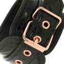 COQUETTE CHIC DESIRE - BLACK EDITION PREMIUM HANDCUFFS WITH NEOPRENE LINING 4 