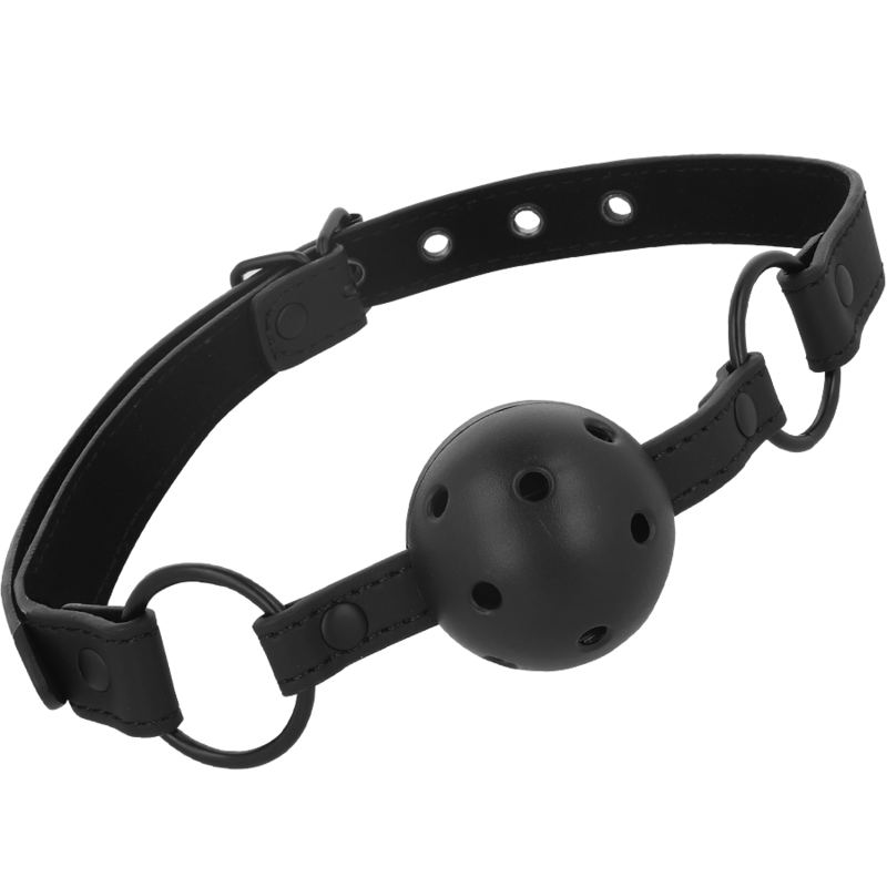 INTENSE - FETISH VEGAN LEATHER BALL GAG 1 