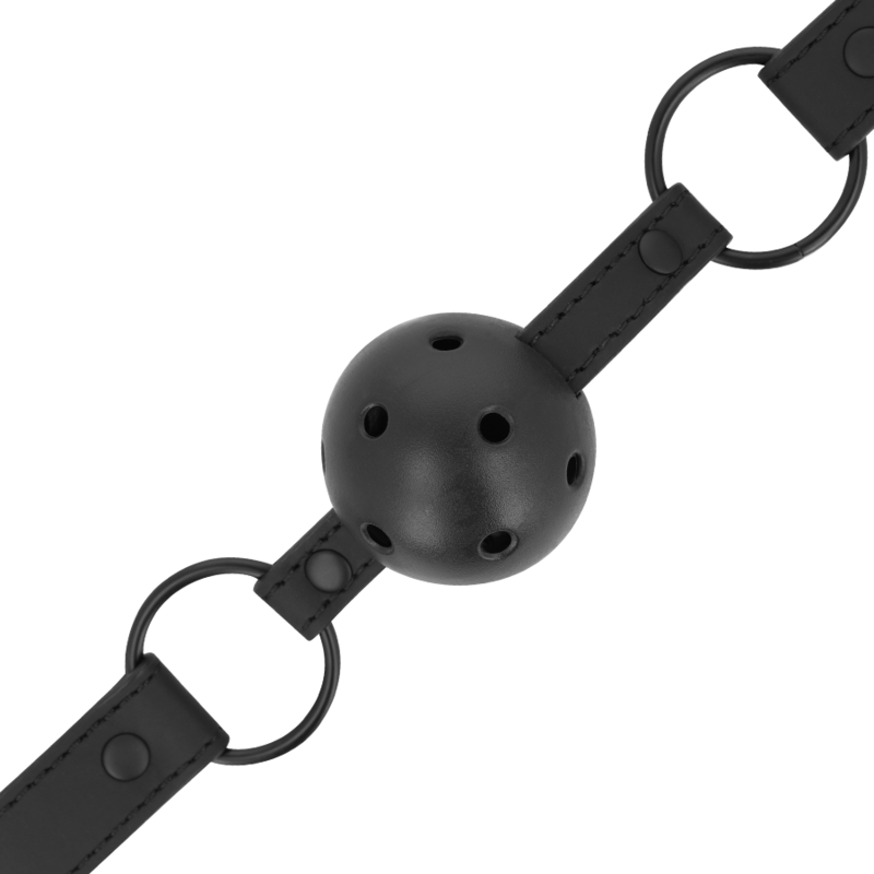 INTENSE - FETISH VEGAN LEATHER BALL GAG 2 