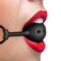 FETISH SUBMISSIVE BONDAGE - BALL GAG IN SILICONE TRASPIRANTE 1 