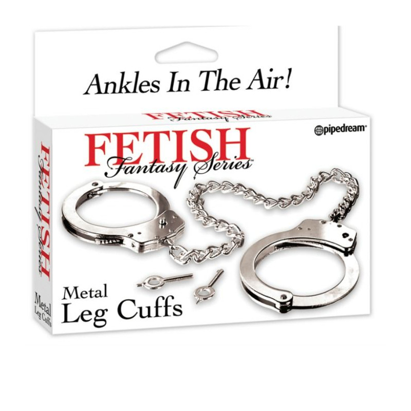 FETISH FANTASY SERIES - SERIES METAL LEG CUFFS 1 