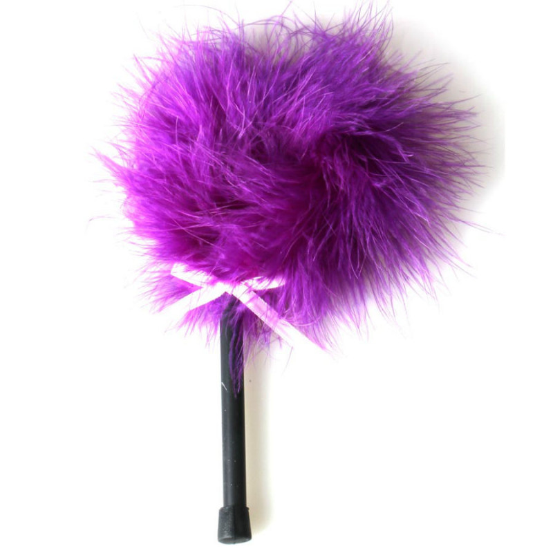 SECRETPLAY - PINK PURPLE MARABOU DUSTER 2 