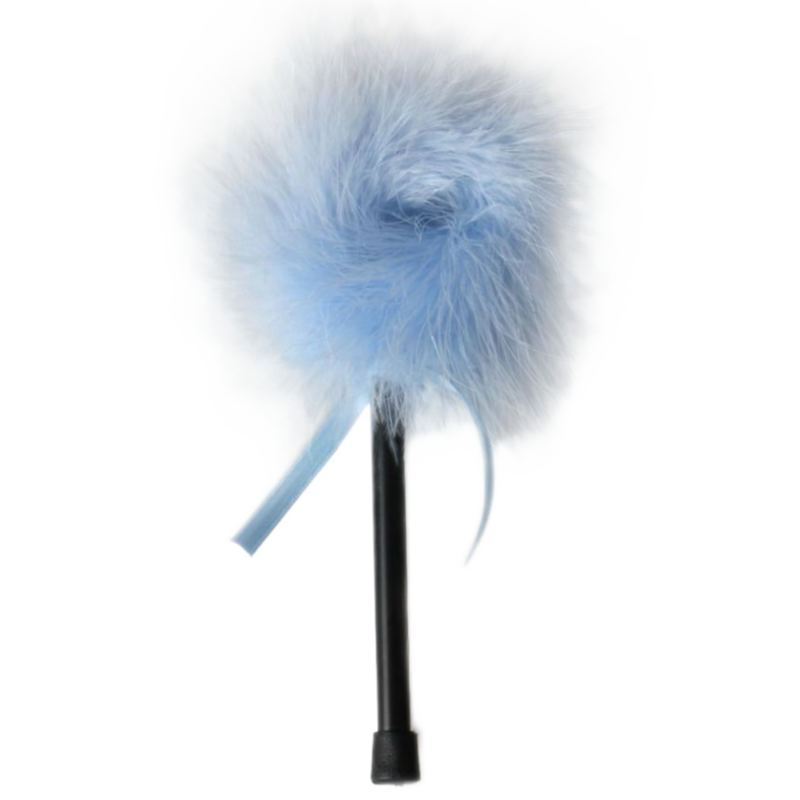 SECRETPLAY - LIGHT BLUE MARABOU DUSTER 2 