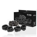 FETISH SUBMISSIVE - LUXURY BED TIES SET WITH NOPRENE LINING 1 