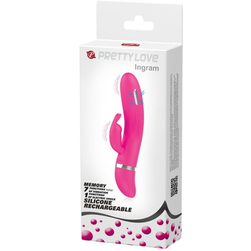 PRETTY LOVE - FLIRTATION VIBRATORE ELETTROSHOCK INGRAM 8 