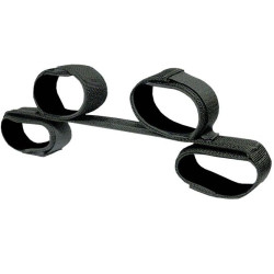 SPORTSHEETS - NYLON BAR WITH NEOPRENE HANDCUFFS 1 