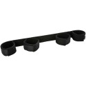 SPORTSHEETS - NYLON BAR WITH NEOPRENE HANDCUFFS 2 