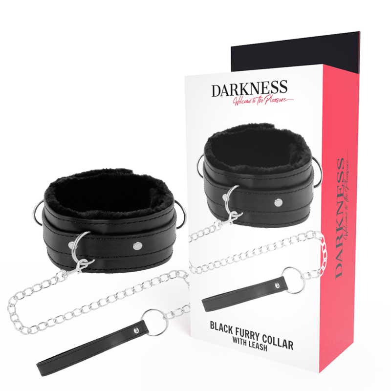 DARKNESS - COLLANA PER POSTURA CONFORTEVOLE CON CATENA IN PELLE 1 