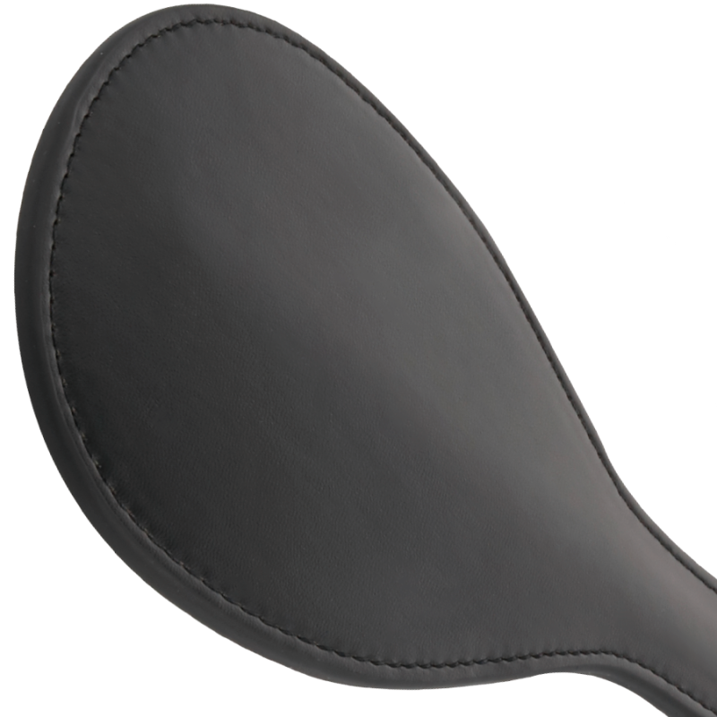 DARKNESS - ROUNDED BLACK FETISH PADDLE 2 