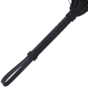 DARKNESS - BLACK BONDAGE WHIP 42CM LEATHER 1 