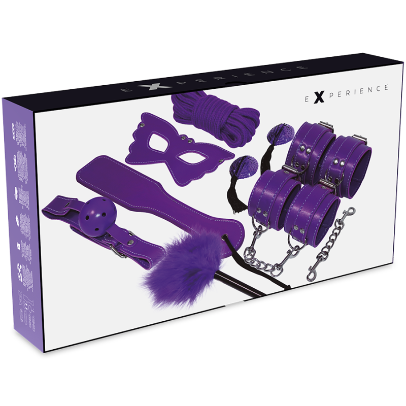 EXPERIENCE - BDSM FETISH KIT PURPLE SERIES 1 