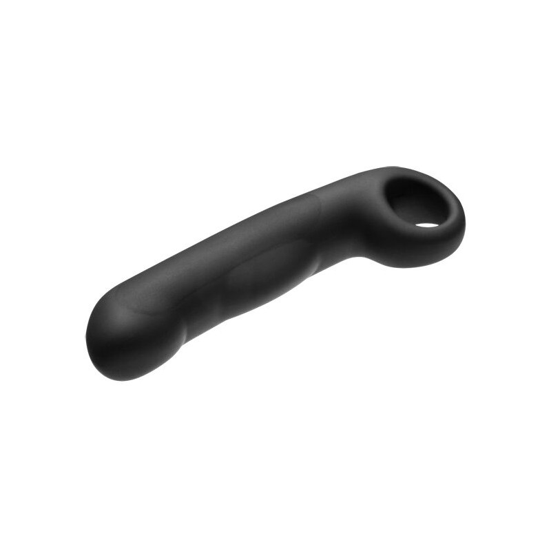 ELECTRASTIM - OVID SILICONE BLACK DILDO 4 