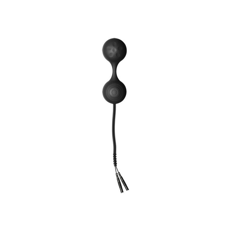 ELECTRASTIM - LULA SILICONE BLACK KEGEL EXCERSISOR 3 