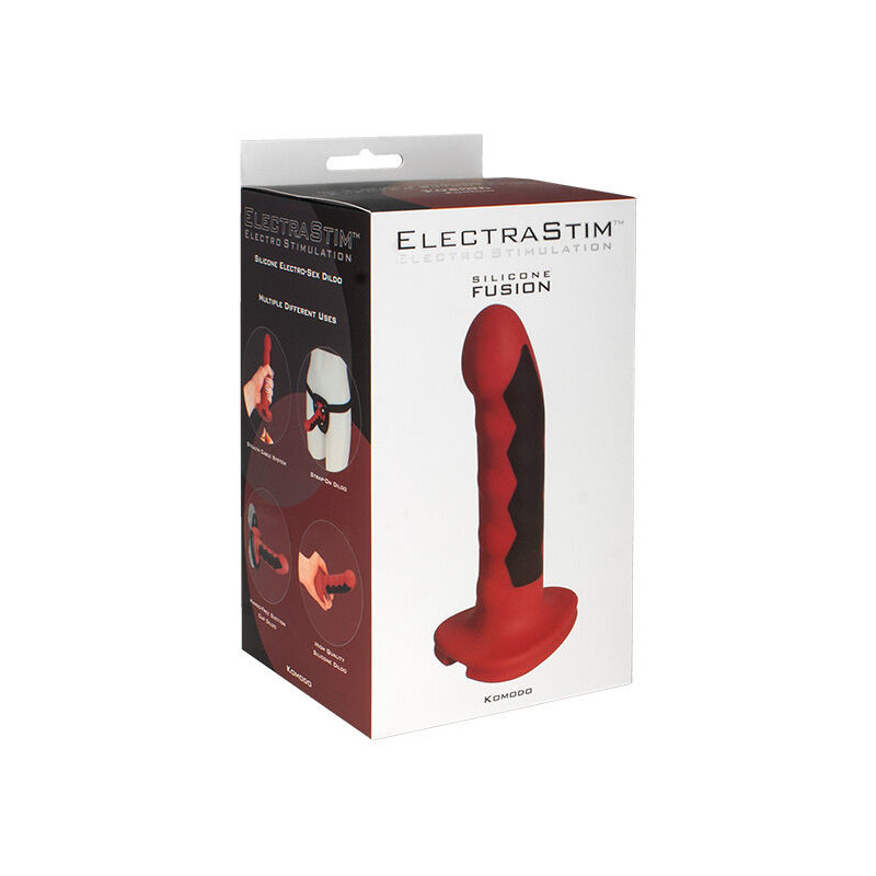 ELECTRASTIM - SILIKON FUSION KOMODO DILDO 2 