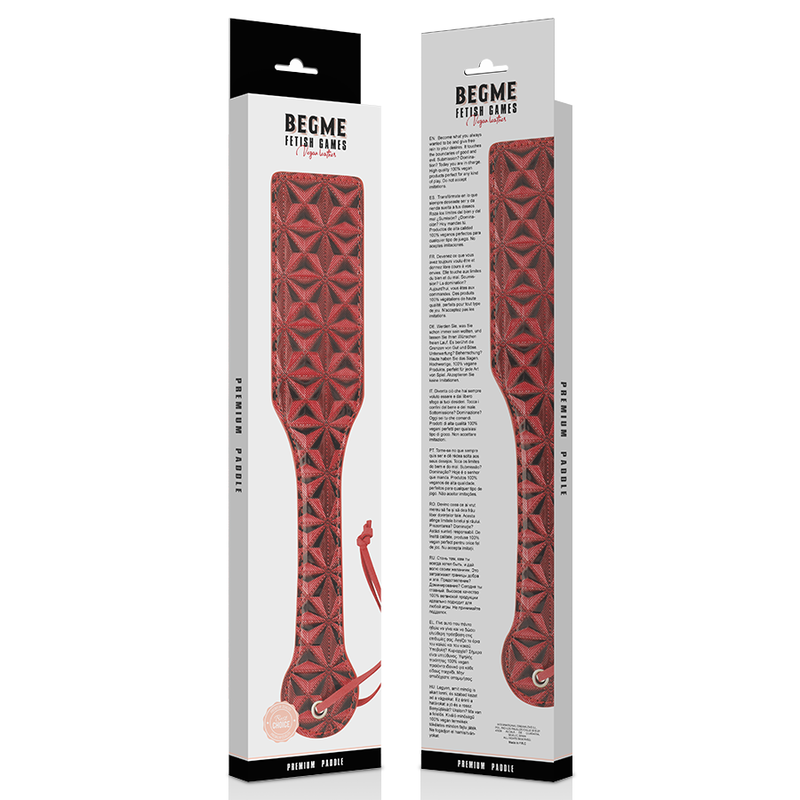 BEGME - PELLE EN CUIR VÉGÉTALIEN RED EDITION 3 