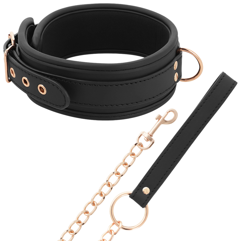 COQUETTE CHIC DESIRE - FANTASY VEGAN LEATHER COLLAR WITH NEOPRENE LINING 2 