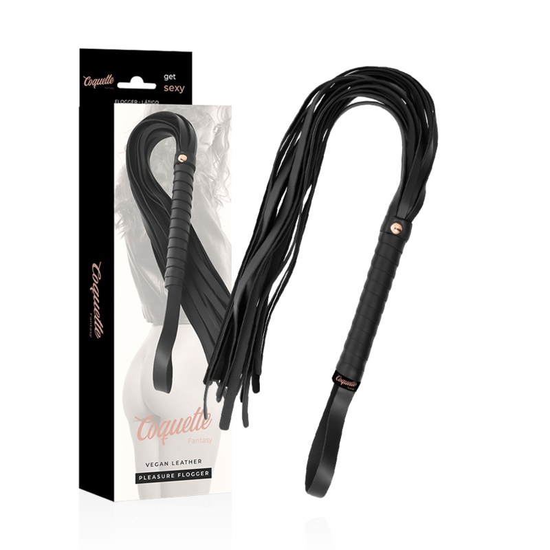 COQUETTE CHIC DESIRE - FANTASY VEGAN LEATHER FLOGGER 1 