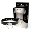 COQUETTE CHIC DESIRE - DOPPELRING-HALSBAND AUS VEGANEM LEDER 1 