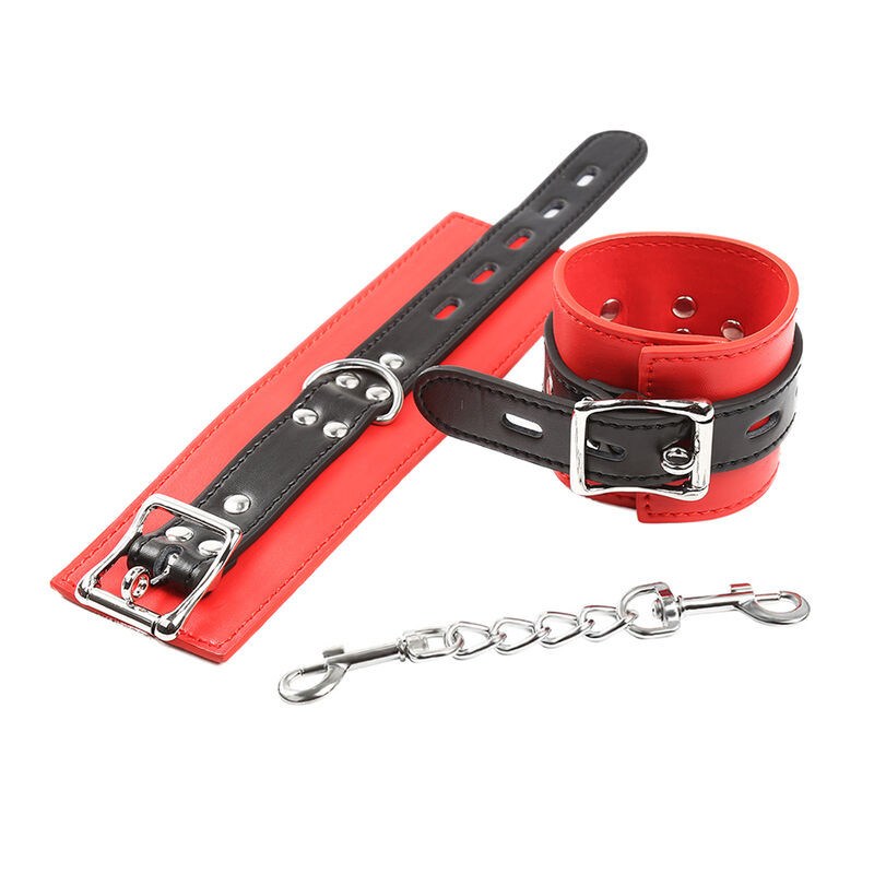 OHMAMA FETISH - LOCKING/BUCKLING WRIST RESTRAINTS 3 