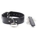 OHMAMA FETISH - SUBMISSION COLLAR WITH LEASH 1 