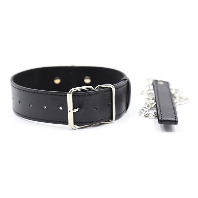 OHMAMA FETISH - SUBMISSION COLLAR WITH LEASH 7 