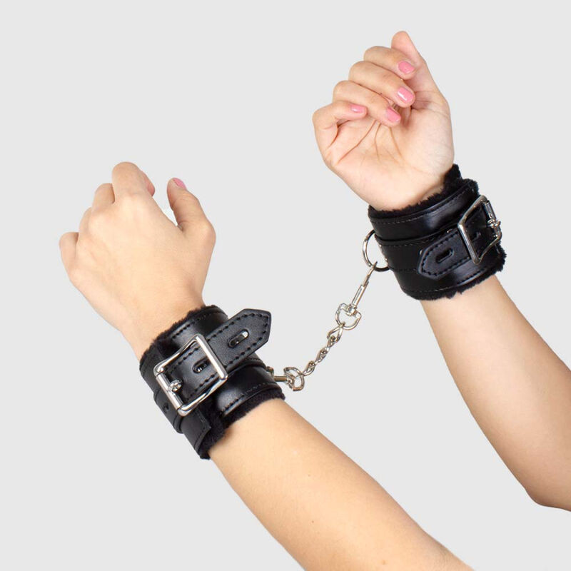 SECRETPLAY - BLACK BONDAGE HANDCUFFS BDSM COLLECTION 5 