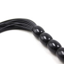 OHMAMA FETISH RIBBED SILICONE HANDLE FLOGGER 22 CM 3 