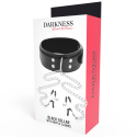 DARKNESS - HALSBAND MIT NIPPELKLAMMERN SCHWARZ 3 